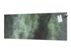 Tempered Glass magnetic and non magnetic splash-back in wide-format: Strokes of fat paint - Modern art