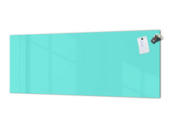 Glass backsplash w/ and w/o metal sheet backing with magnetic properties: Mint