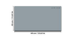 Magnetic Dry-Erase Glass Board Large or Small ash gray