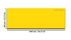 Magnetic Dry-Erase Glass Board Large or Small yellow