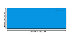 Magnetic Dry-Erase Glass Board Large or Small light blue