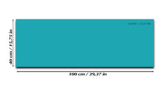 Magnetic Dry-Erase Glass Board Large or Small turquoise