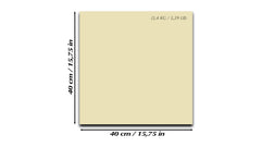 Magnetic Dry-Erase Glass Board Large or Small beige