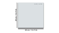 Magnetic Dry-Erase Glass Board Large or Small light gray