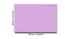 Magnetic Dry-Erase Glass Board Large or Small lilac