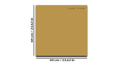 Magnetic Dry-Erase Glass Board Large or Small light brown