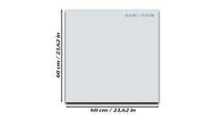 Magnetic Dry-Erase Glass Board Large or Small light gray