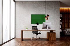 Magnetic Dry-Erase Glass Board Large or Small dark green
