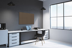 Magnetic Dry-Erase Glass Board Large or Small brown