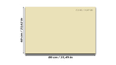 Magnetic Dry-Erase Glass Board Large or Small beige