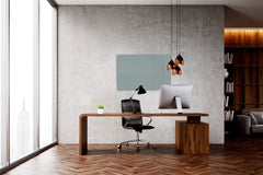 Magnetic Dry-Erase Glass Board Large or Small gray