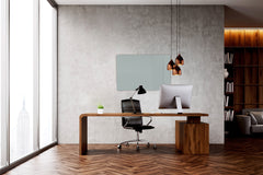 Magnetic Dry-Erase Glass Board Large or Small medium gray