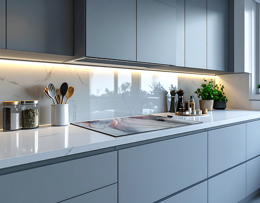 ## Elevate Your Kitchen with the Tempered Glass Chopping Board!