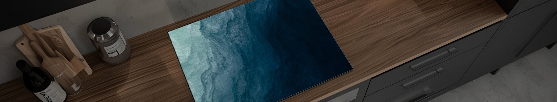 Induction cooktop mats