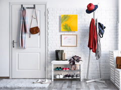 Decorative Key Box with Magnetic Glass Dry-Erase Board KN14 Nature series : Yellow leaves