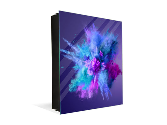 Wall Mount Key Box together with Decorative Dry Erase Board KN15 Art Series : Colour explosion 1r (kopia)