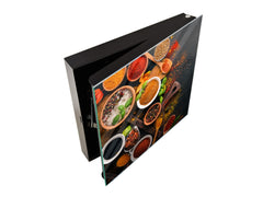 Key Cabinet together with Magnetic Glass Markerboard KN18 Herbs and spices Series : Colourful spices