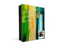 Moderno Armario para Llaves K01 Líneas concéntricas