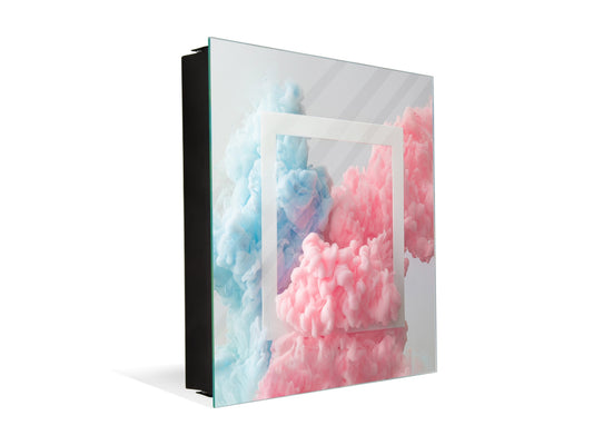 Wall Mount Key Box together with Decorative Dry Erase Board KN15 Art Series : Minimal luxury 1