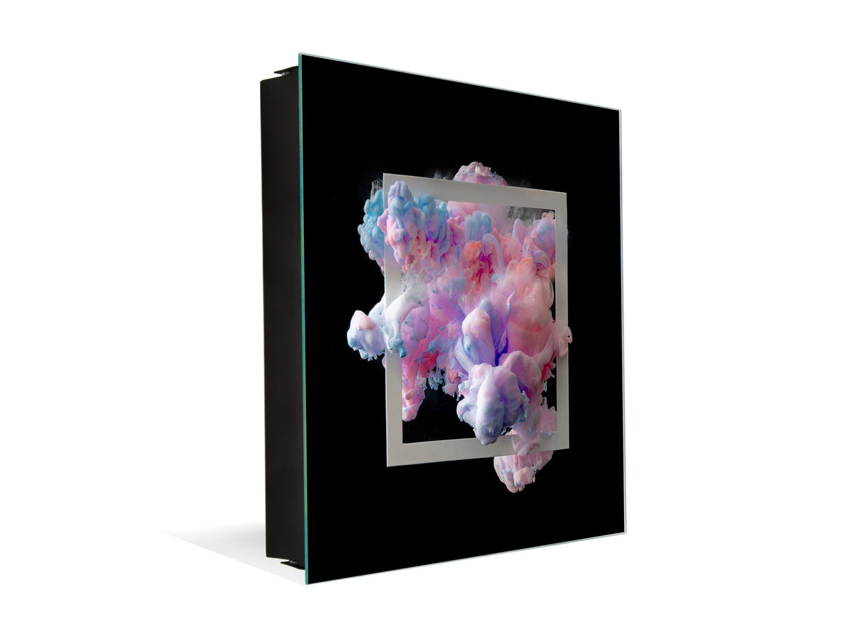 Moderno Armario para Llaves K01 Líneas concéntricas