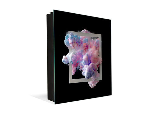 Wall Mount Key Box together with Decorative Dry Erase Board KN15 Art Series : Minimal luxury 2