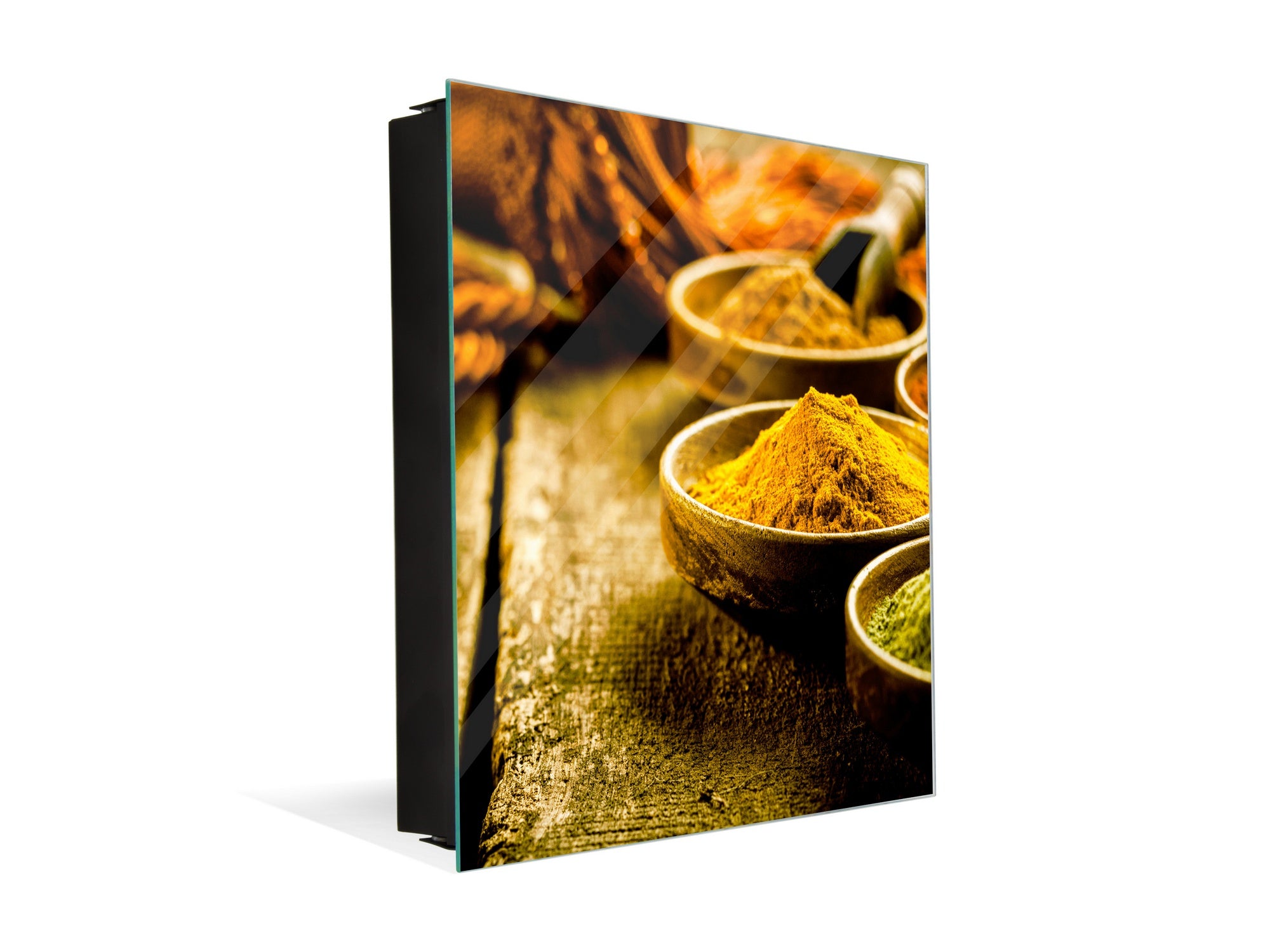 Key Cabinet together with Magnetic Glass Markerboard KN18 Herbs and spices Series : Curry powder