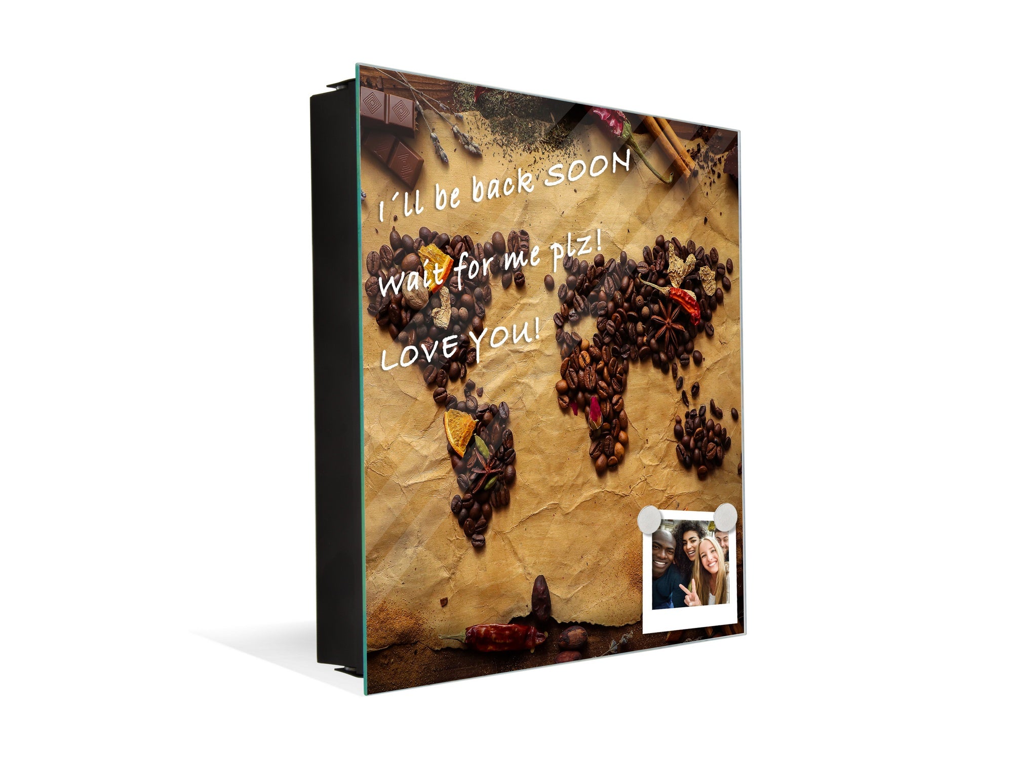 Key Cabinet together with Magnetic Glass Markerboard KN18 Herbs and spices Series : Coffee world map