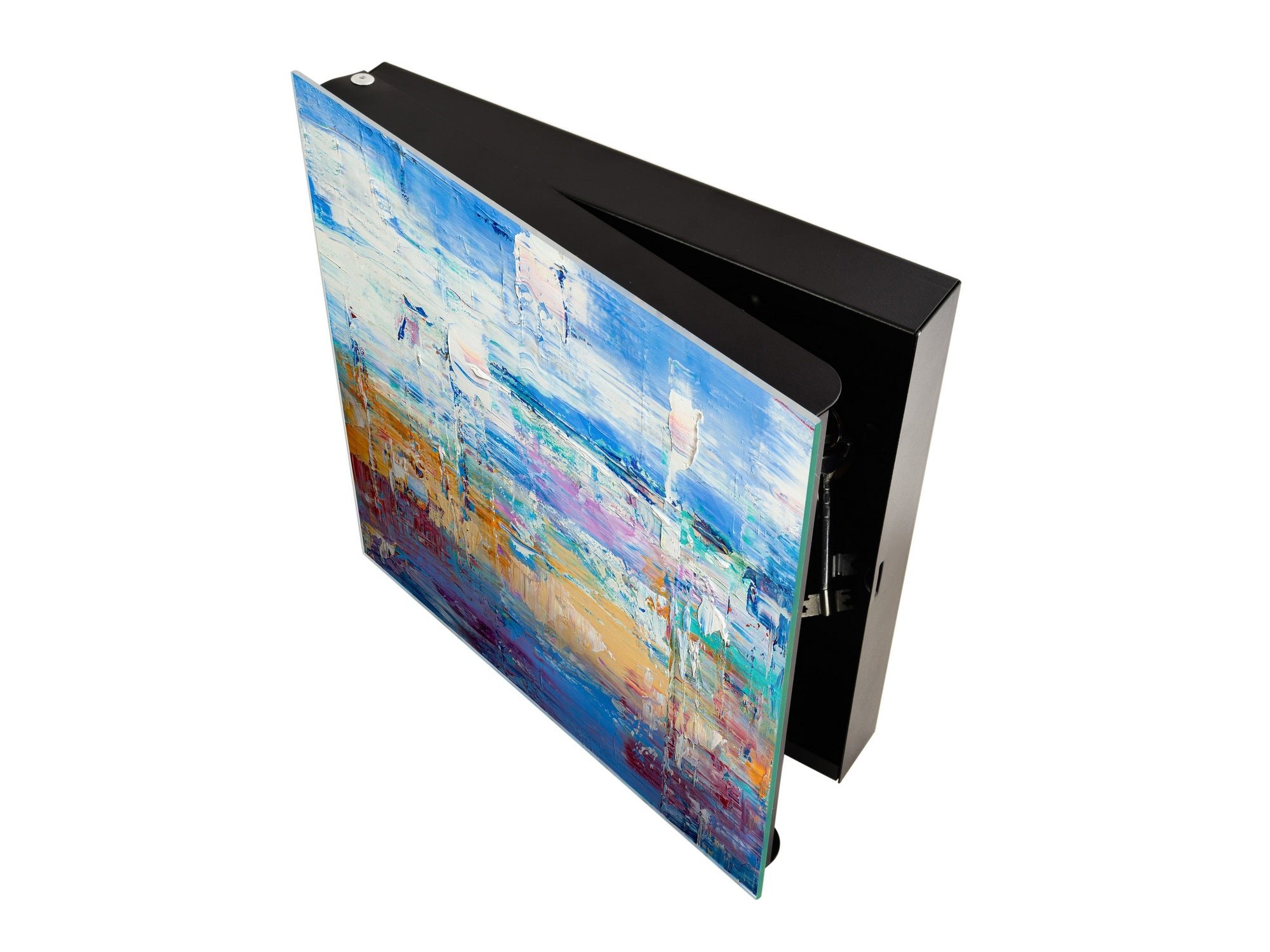 Moderno Armario para Llaves K01 Líneas concéntricas