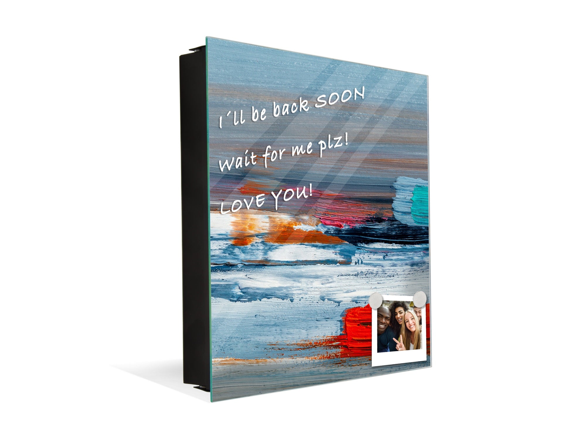 Dekorative Key Box K01 Konzentrische Linien