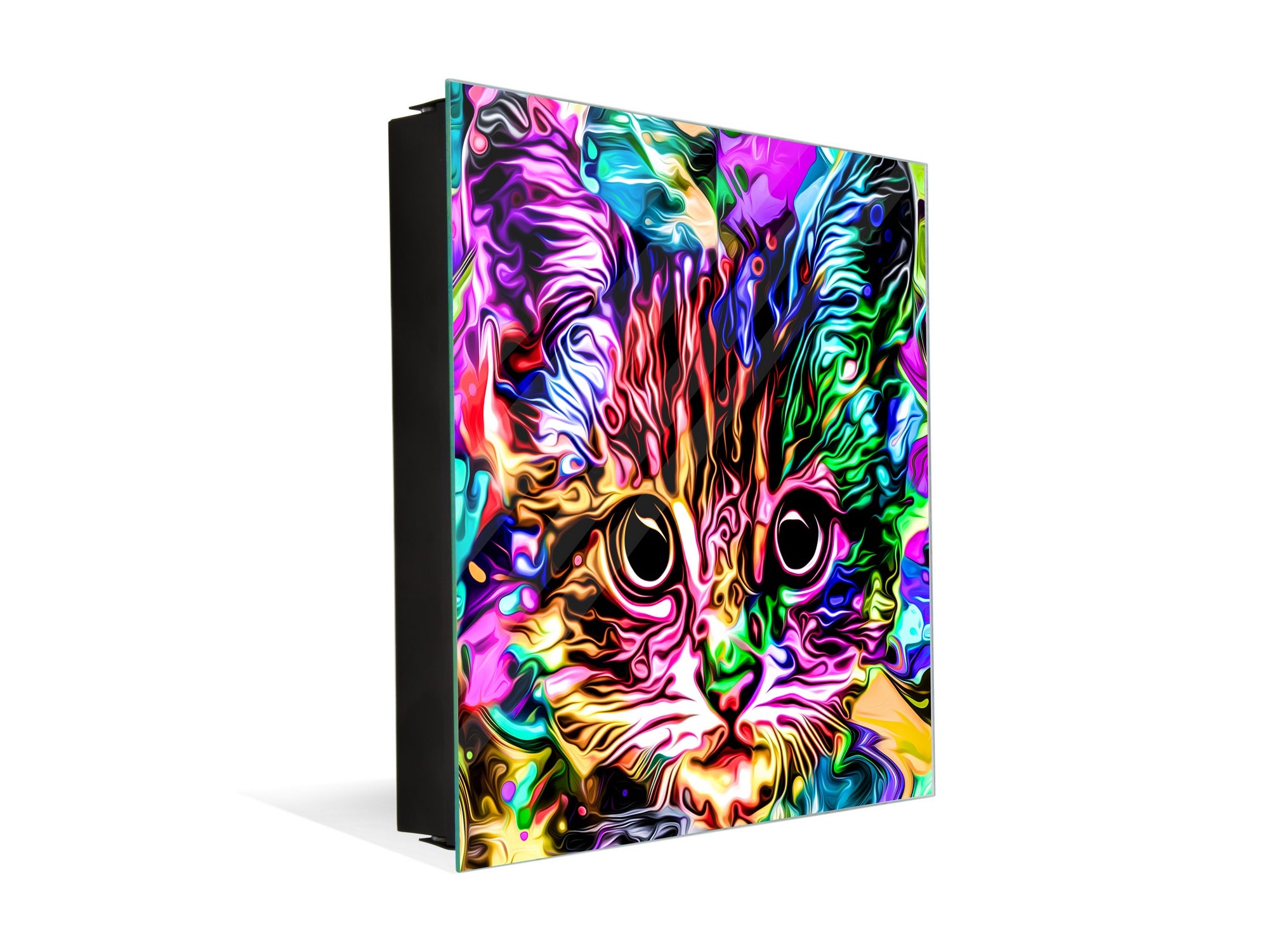 Moderno Armario para Llaves K01 Líneas concéntricas