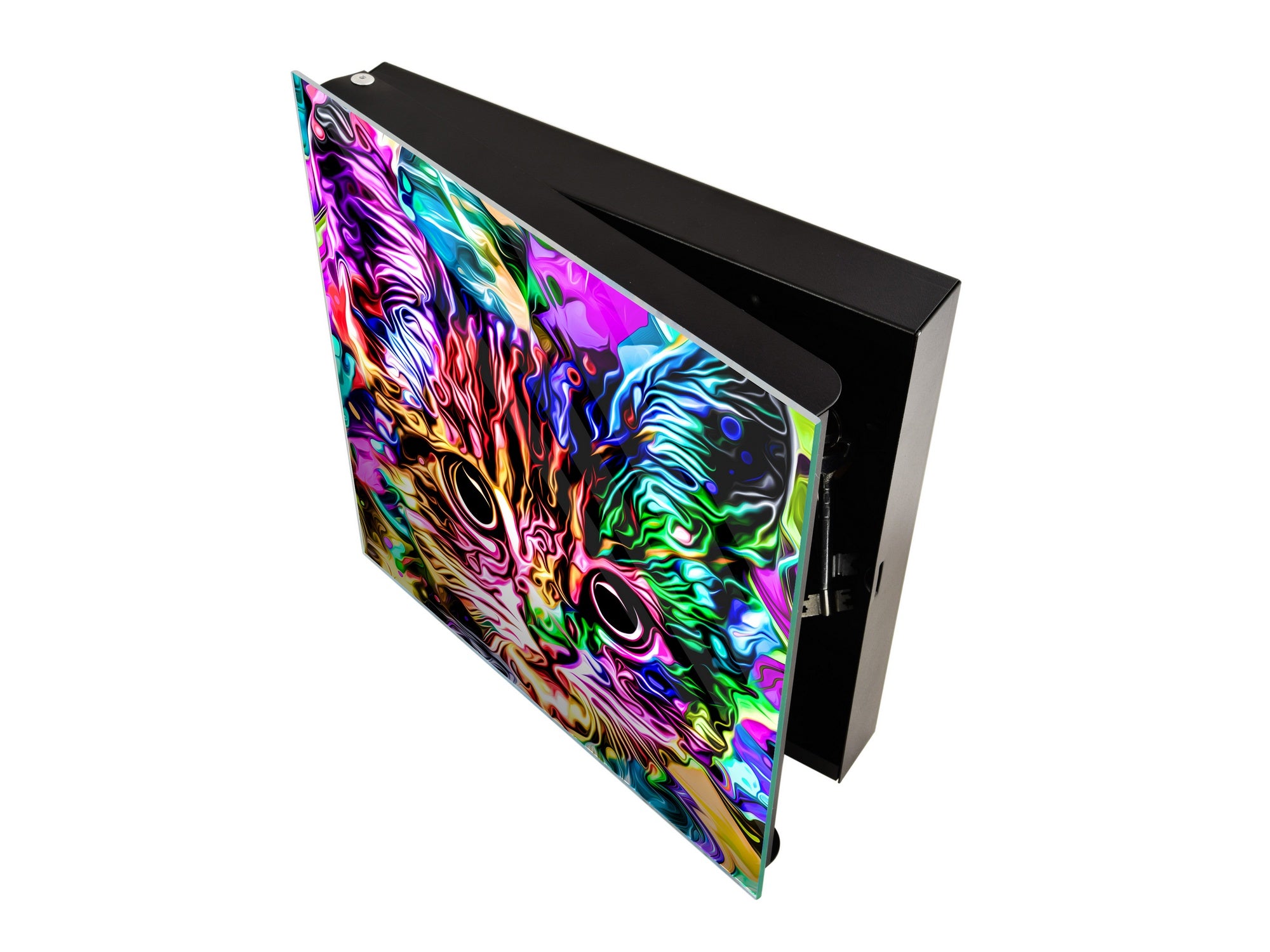 Moderno Armario para Llaves K01 Líneas concéntricas