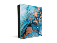 Wall Mount Key Box together with Decorative Dry Erase Board KN15 Art Series : Liquid colours 3