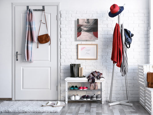 Decorative Key Box with Magnetic Glass Memo Board - Tempered Glass Wall Art - KN21 Abstract Concepts Series 1 : Conceptual Expression