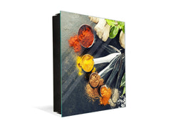 Key Cabinet together with Magnetic Glass Markerboard KN18 Herbs and spices Series : Curry spices
