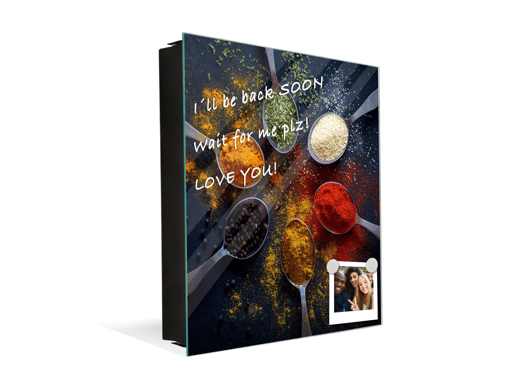Key Cabinet together with Magnetic Glass Markerboard KN18 Herbs and spices Series : Spoonful of spices
