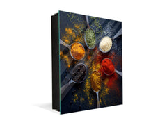 Key Cabinet together with Magnetic Glass Markerboard KN18 Herbs and spices Series : Spoonful of spices