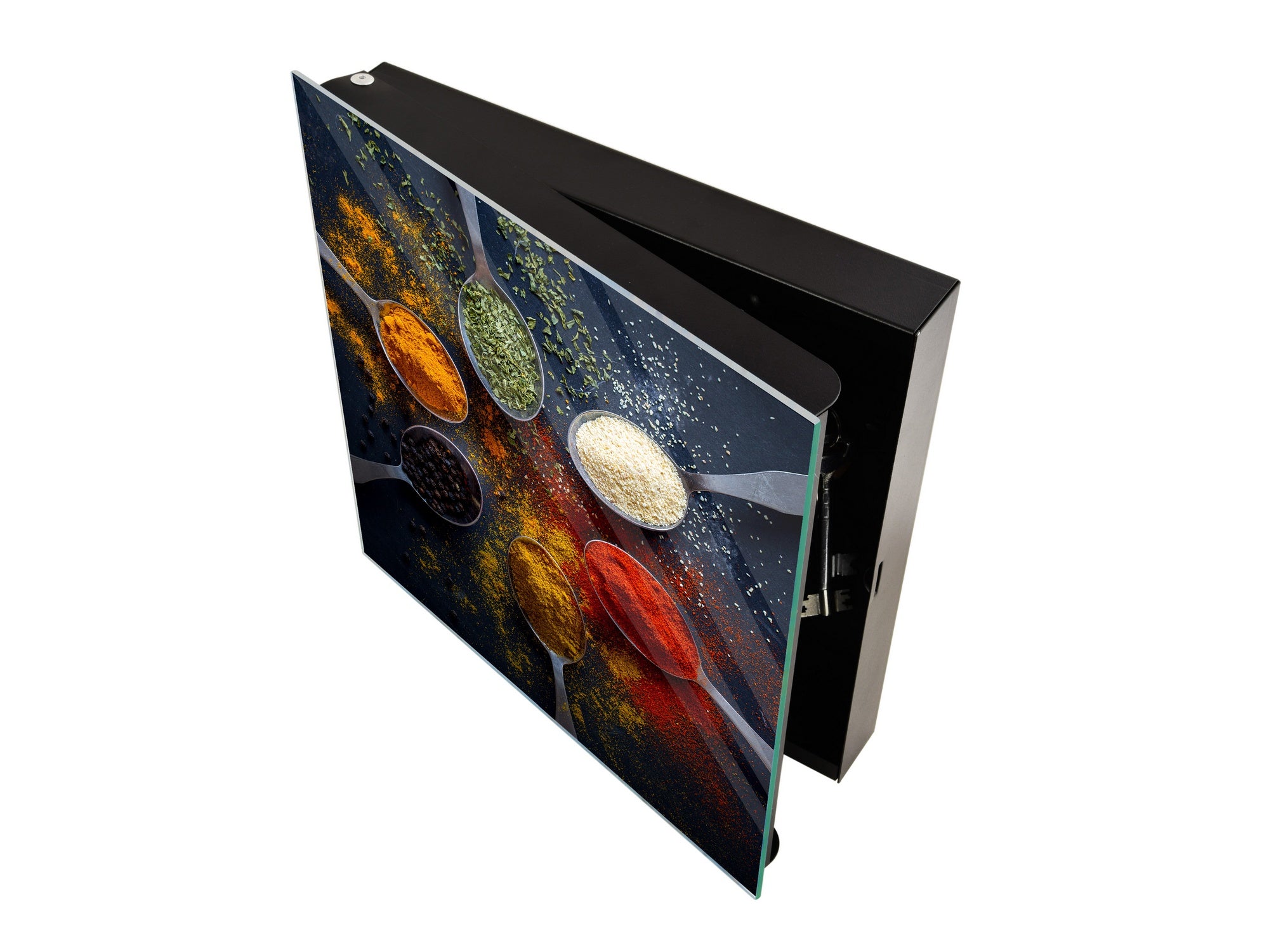 Key Cabinet together with Magnetic Glass Markerboard KN18 Herbs and spices Series : Spoonful of spices