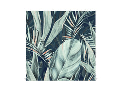 Key Cabinet Storage Box with Frameless Glass White Board KN16 Textures Series : Tropical wallpaper 2