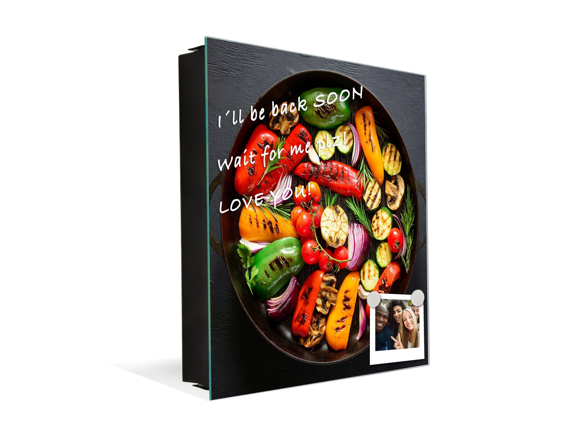 Key Cabinet together with Magnetic Glass Markerboard KN18 Herbs and spices Series : Grilled vegetables