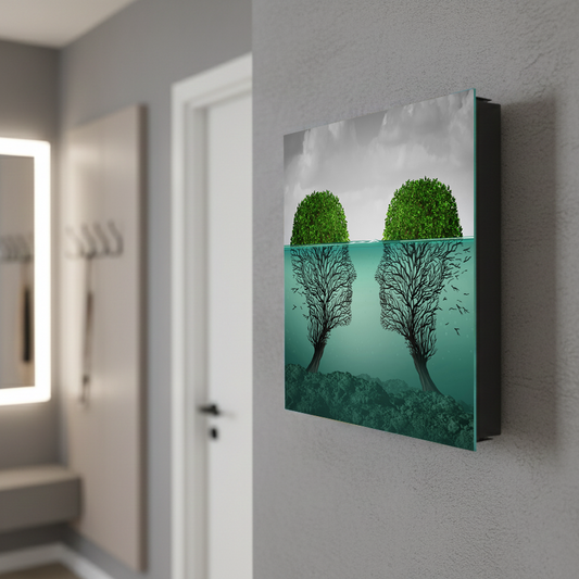 Gabinete para llaves montado en la pared K11 Concepto de amor moribundo