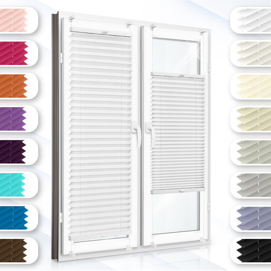 Easy Fit Custom Made Pleated Blinds