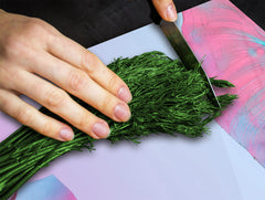 Tempered GLASS Cutting Board – Worktop saver and Pastry Board –- Glass Kitchen Board; MEASURES: SINGLE: 60 x 52 cm (23,62” x 20,47”); DOUBLE: 30 x 52 cm (11,81” x 20,47”); D34 Nature Series: Monstera deliciosa 1