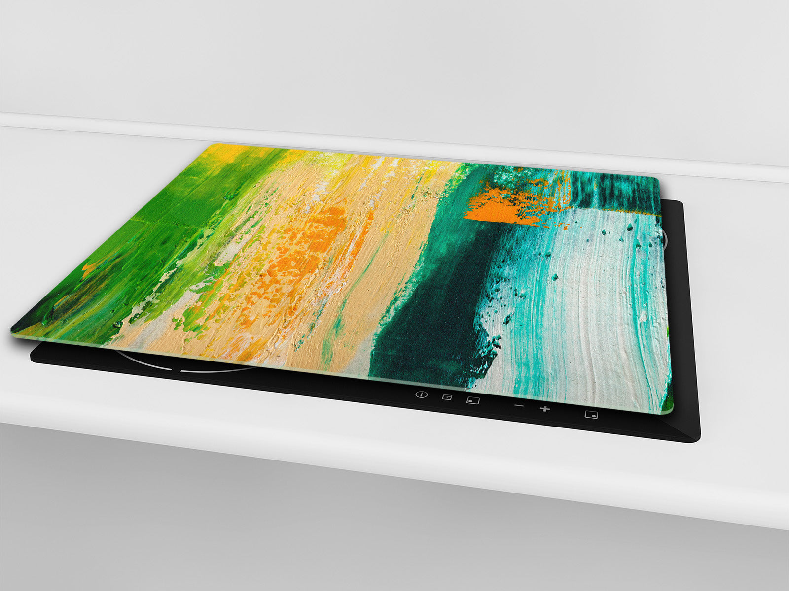 Tabla de cortar - Cubierta de la placa de inducción D04 Serie Bebidas: Cerezas 7