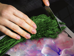 Schneidbrett aus Hartglas und schützende Arbeitsoberfläche D04 Drinks Series: Cherries 7