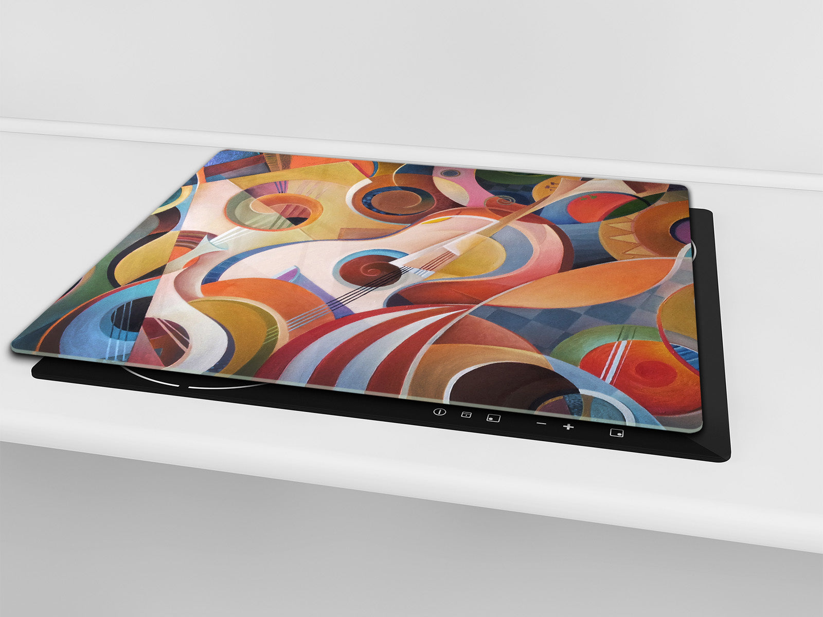 Schneidbrett aus Hartglas und schützende Arbeitsoberfläche D04 Drinks Series: Cherries 7