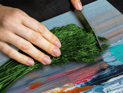 Tabla de cortar - Cubierta de la placa de inducción D04 Serie Bebidas: Cerezas 7