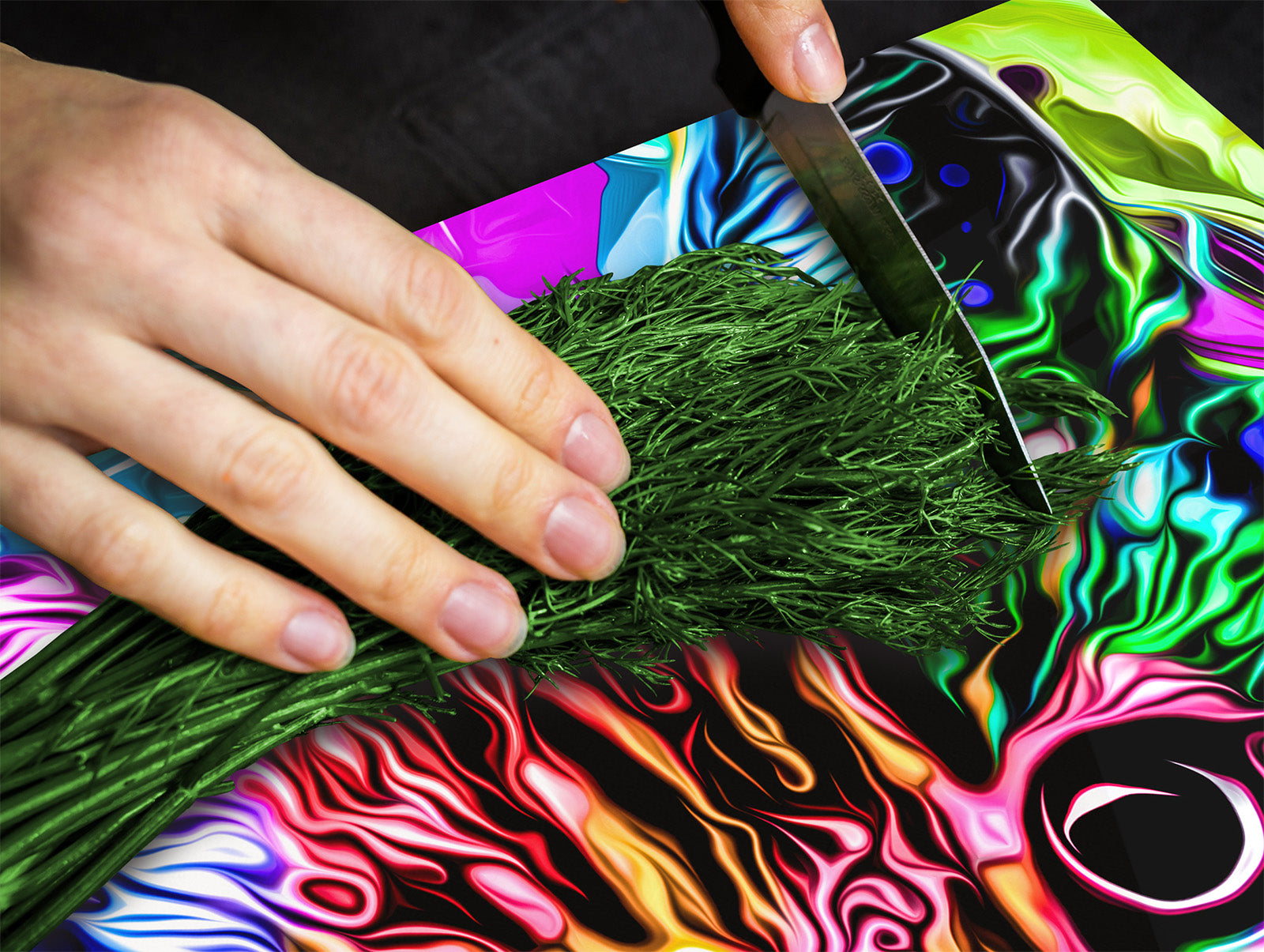 GIGANTE ASSE DA CUCINA e Copri-piano cottura a induzione; Serie di vini DD04: Ciliegie 7