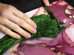 UNIQUE Tempered GLASS Kitchen Board –Scratch Resistant Glass Cutting Board – MEASURES: SINGLE: 60 x 52 cm (23,62” x 20,47”); DOUBLE: 30 x 52 cm (11,81” x 20,47”); D35 Art Series : Liquid colours 5