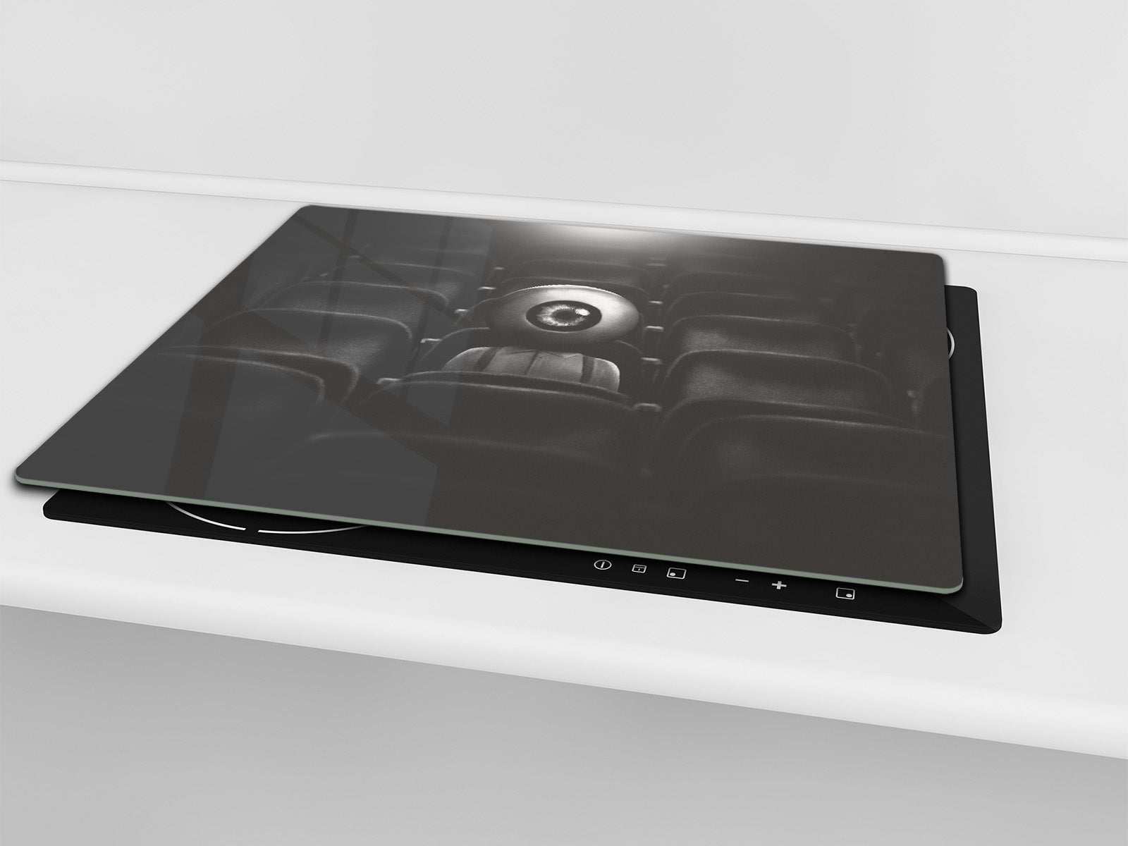 Tabla de cortar - Cubierta de la placa de inducción D04 Serie Bebidas: Cerezas 7