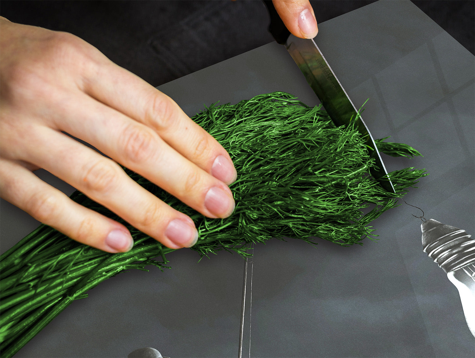 Tempered Glass Multi-Function Board: Cooktop Cover, Pastry and Hot Pot Stand and Worktop Saver – MEASURES: SINGLE: 60 x 52 cm; DOUBLE: 2 x 30 x 52 cm; D43 Abstract Concepts Series 2 : Fishing new ideas